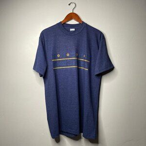 90s vintage, navy striped royal Caribbean T-shirt size large